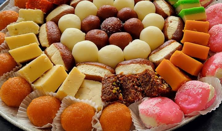 Mixed Mithai Platter