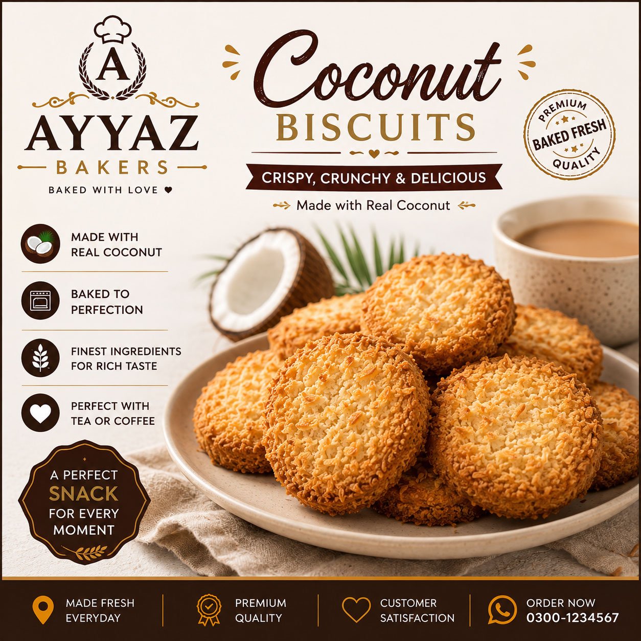 Coconut Biscuits